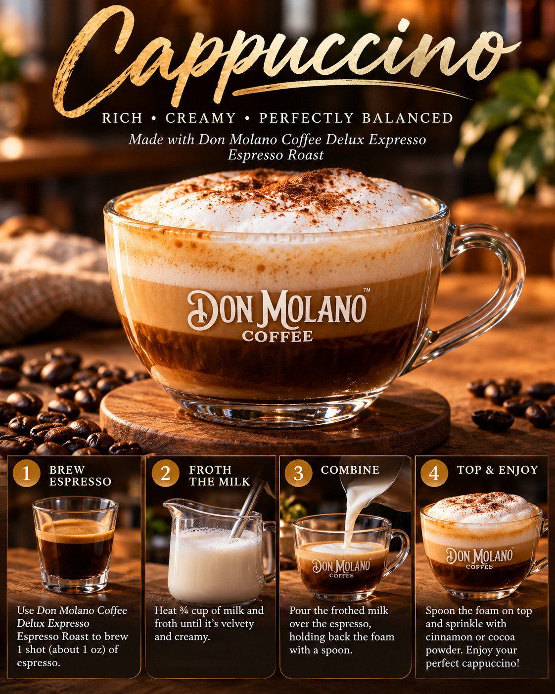 Cappuccino recipe