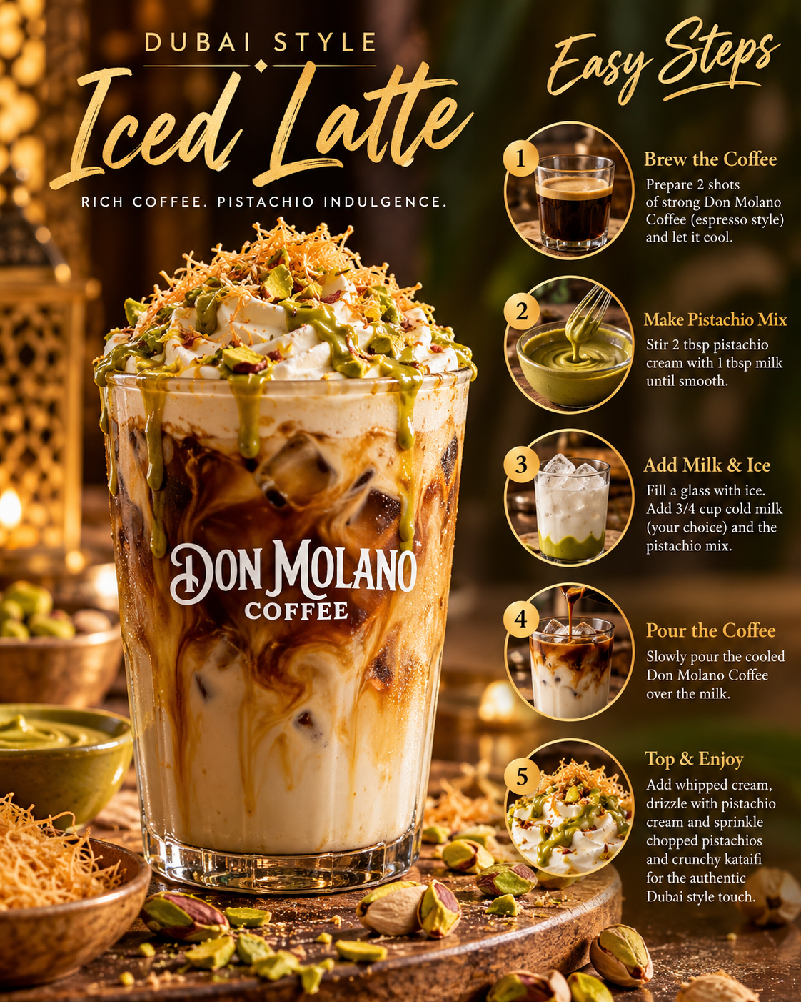 Iced Latte Dubai Style recipe