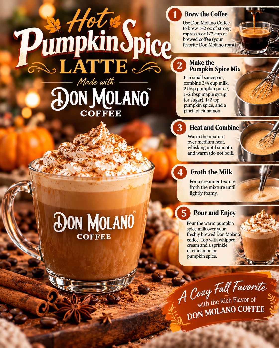 Pumpkin Spice Latte recipe