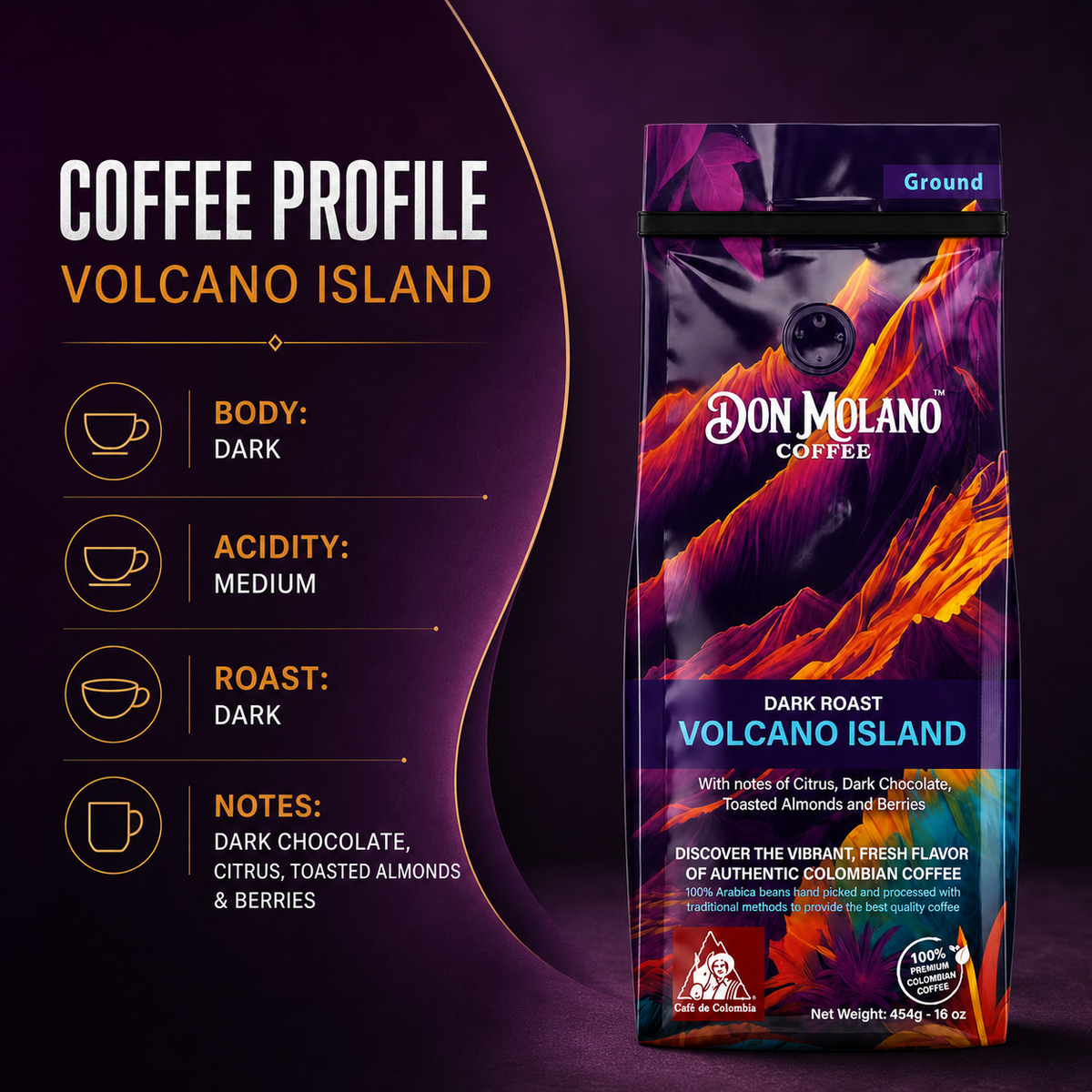 Volcano Island Ground